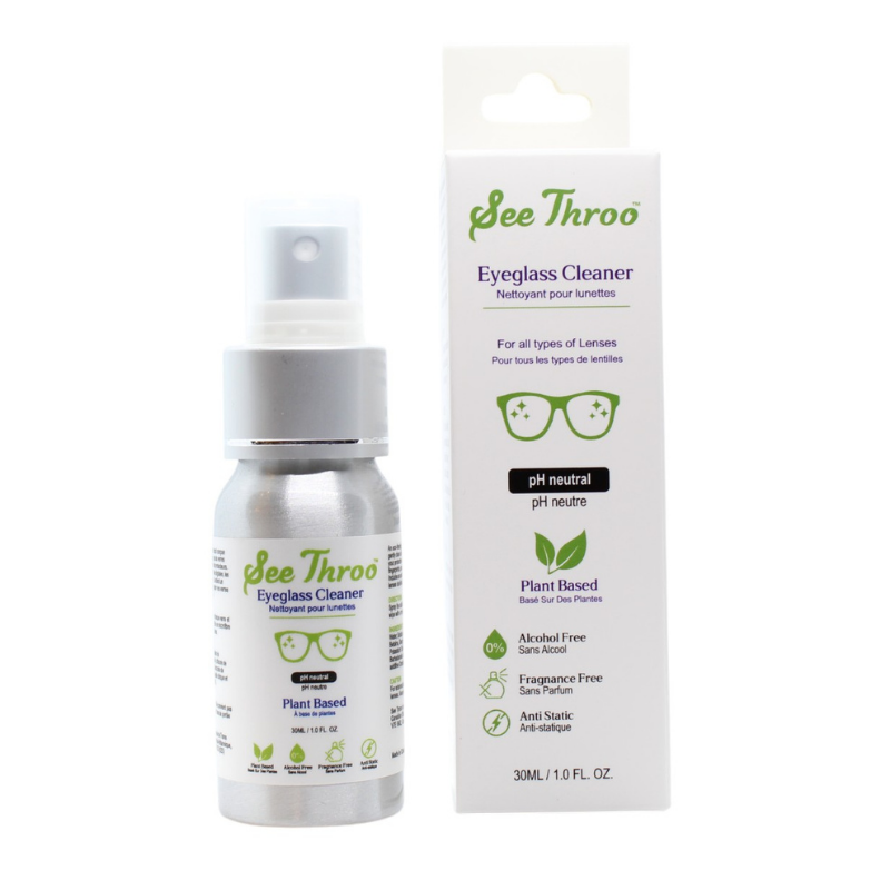Eyeglass Cleaner Solo Pack - Aluminum