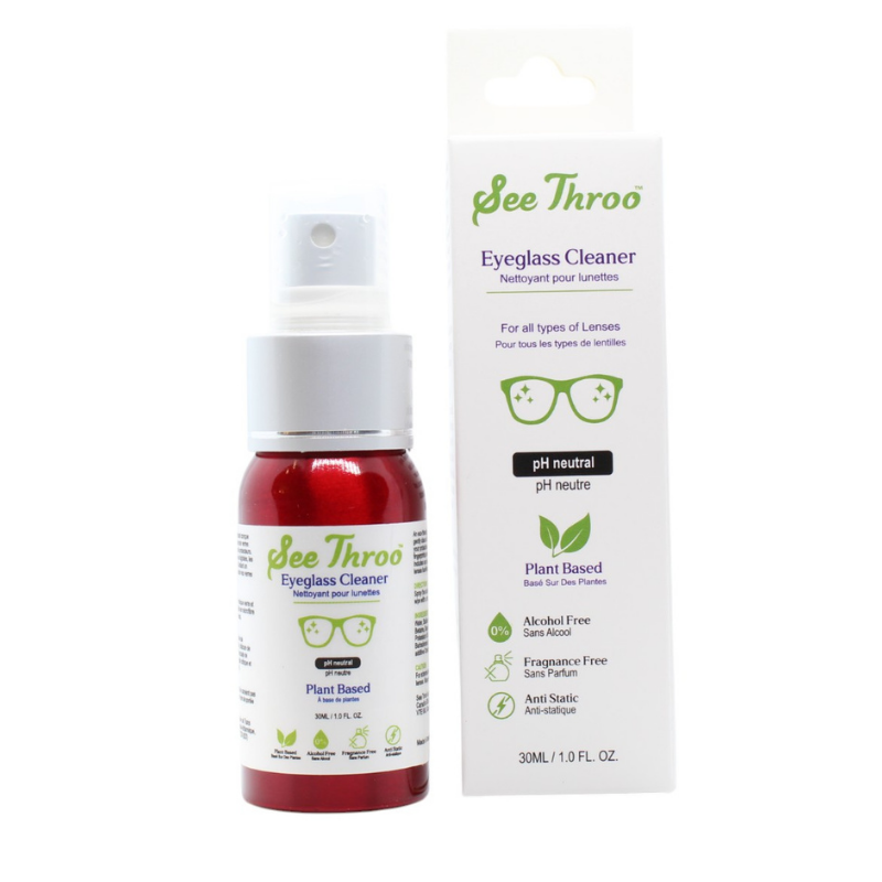 Eyeglass Cleaner Solo Pack - Red